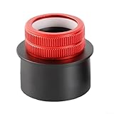 Durashmall Astronomischer Teleskop-Koaxialadapter, Okular-Adapter Innenring ist aus PETF-Material für optimale Teleskop-Nutzung für 3,2 cm Okulare (5,1 cm - 3,2 cm)