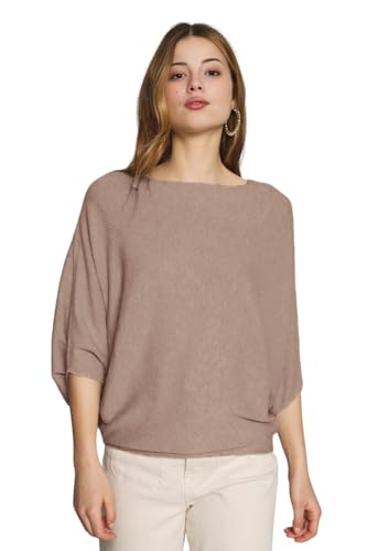 Image of Nachu Women Fashion Ribbed Batwing Sleeves Bagy Balloon Style Fit Top |Casual Regular Size fit | Winter and Party fit