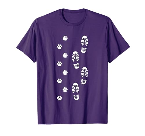 Dog Walk Foot Print Dog Walker Dog Walking T-Shirt