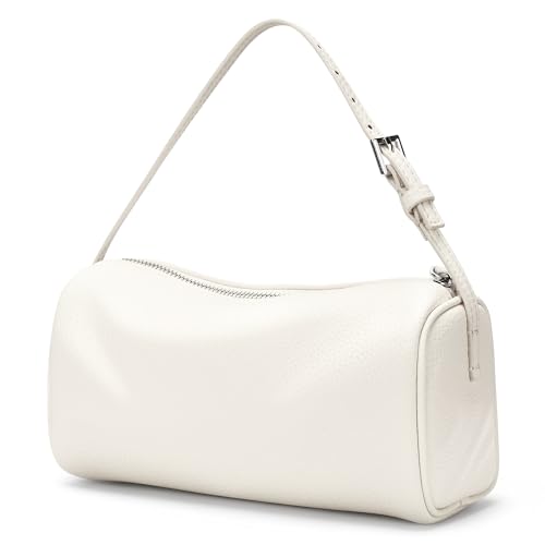 Small Purse For Women Vegan Leather Mini Purse With Adjustable Strap White