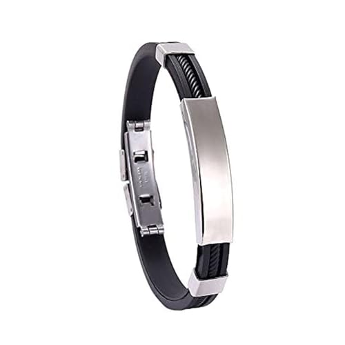 BlingNook Apus Ion Therapeutic Lympunclog Titanium Wristband Pro, Titanium Detox Lymph Unclog Wristband Oveallgo Sugarfirm Titanium Wristband Bracelet for Women Men(Black)