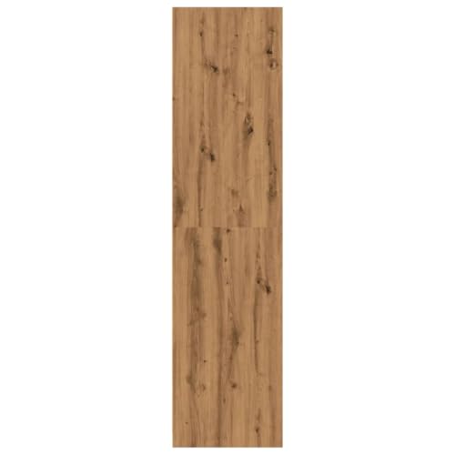 Perchero de madera roble para habitación de los niños con dos compartimentos 6
