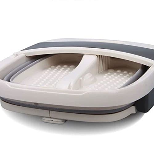 Spa de pies con masaje vibratorio y calefacción portátil miniatura 6