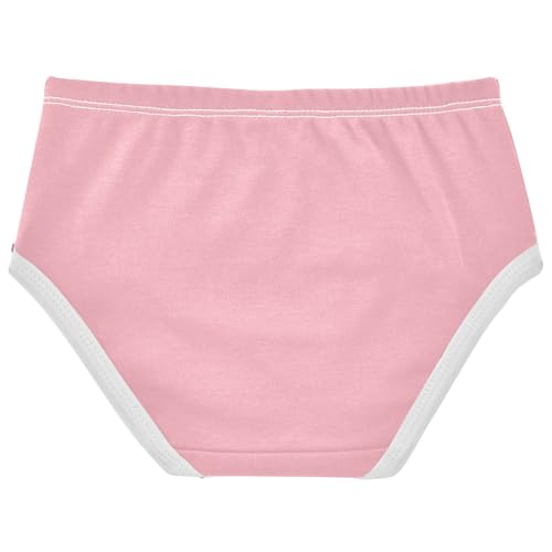 Joisal Bright Girls Underwear Toddlers 2t Cotton Little Girl Panties Shell Pink Undies Kids Briefs2