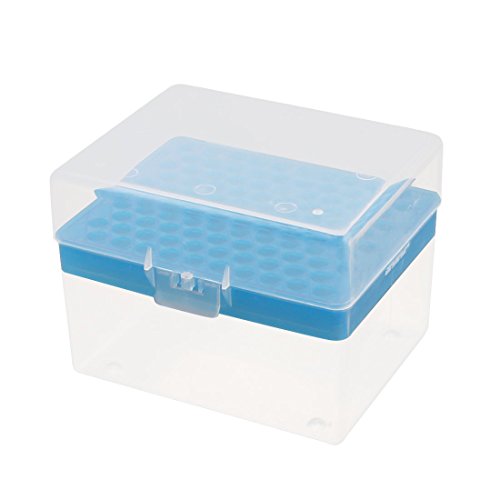 Aexit Universal 1ML Pipette Tips Pipettor Pipette Tips 100 Position Box Holder Universal Pipette Tips Laboratory Supplies