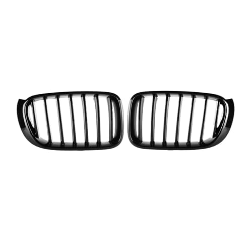 Grilles avant calandre de sport pour X3 F25 et X4 F26 2014-2017 noires