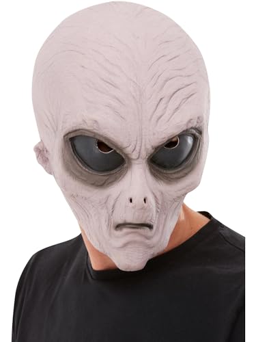 Masque alien latex Smiffys confortable pour éviter les maquillages irritants