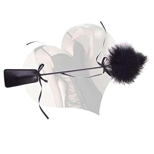 FADALE Fouet D'équitation De 45 Cm, Accessoires pour Gifler les Chambres Hommes Et Féminines, Flexibilité