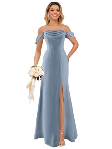 Off The Shoulder Bridesmaid Dresses