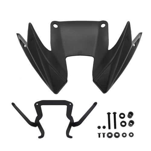 Kit d'aileron avant de moto aérodynamique en ABS léger pour contrôle du carénage