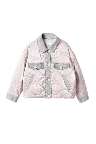 Desigual Little Girl's Iridescent Patchwork Jacket