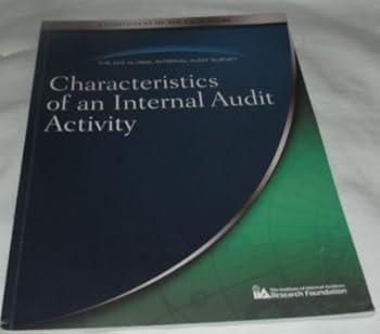 Paperback Characteristics of an Internal Audit Activity Book