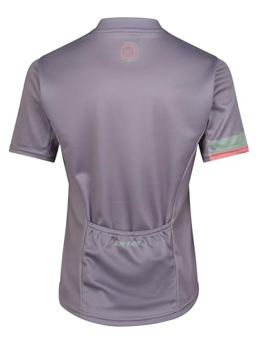 Ziener Kinder NESPI Fahrradtrikot/Radtrikot - Mountainbike|Rennrad - atmungsaktiv, schnelltrocknend, elastisch, ärmellos, deep Mauve, 164