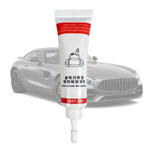 Lubricante de grasa de freno | Rust y chillido de protección grasa de frenos | Protección de humedad larga para el rendimiento de frenado tranquilo y suave