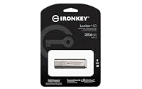 Kingston IronKey Locker+ 50 USB Stick XTS-AES-Verschlüsselung für Datenschutz mit automatischer USBtoCloud Sicherung-IKLP50/256GB – Ansicht 4