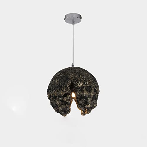 Suspension imitation ciment ZR98US éclairage industriel pour couloir et restaurant