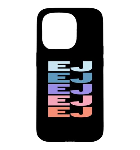 Funny Modern Repeated Text Design EJ �X�}�z�P�[�X iPhone 15 Pro �p