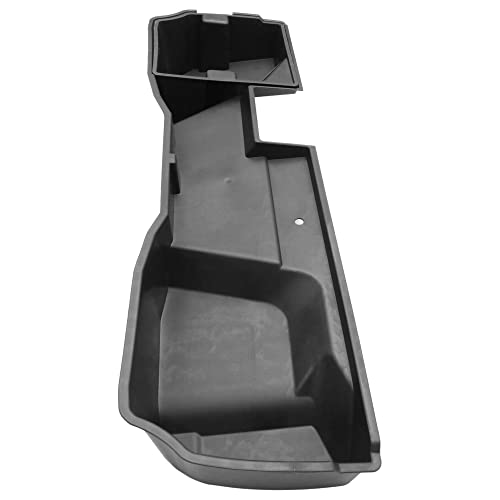 LORKDEEM AWPWAY Underseat Storage Box for Chevy for Silverado 1500 2014-2018 for Silverado 2500 2015 2017 for Silverado 2500HD/3500HD 2015-2018 Extended Double Cab (Black,Plastic) SG1073