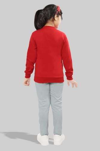 Image of Ninos Dreams Full Sleeves Girls Christmas Sweatshirts