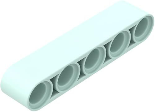 Miniatura 5 de Gobricks GDS-664 - Viga técnica de 1 x 5 de grosor, 50 piezas compatibles con Lego Toy 32316 piezas de bricolaje y componentes MOC para las