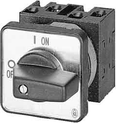 Commutateur de charge tripolaire Eaton Moeller T0-3-15391/E encastrable