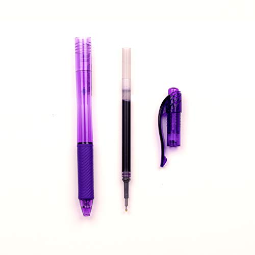 Image of Pentel Refill Ink for EnerGel Gel Pen, 0.5mm Needle Tip, Violet Ink, Box of 12 (LRN5-V)