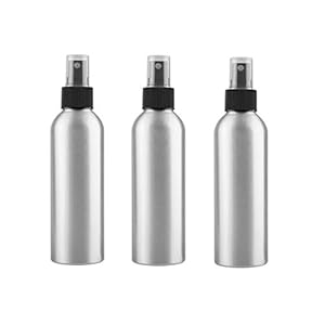 Happyupcity 150ml Silberne Parfümzerstäuber 3er-Pack