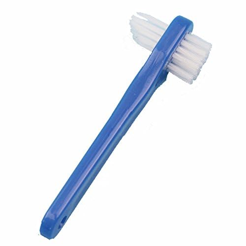 ADDLER Dental Denture Cleaning Double Sided Denture Brush. (ASSORTED COLOUR)-picture-14