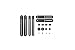 SANUS VuePoint Mounting Kit for Sound Bar - Black