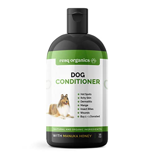 Hypoallergenic Dog Coat Conditioner- Detangles & Softens Fur, Calms Itching &...