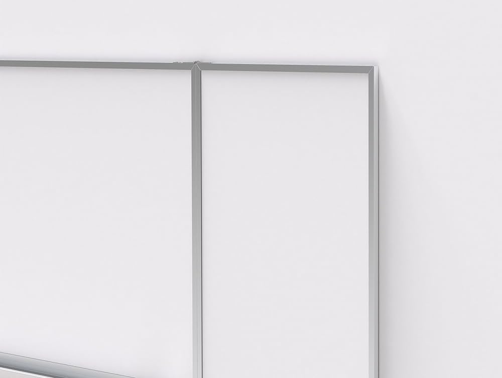 IVOL Wielopowierzchniowa tablica suchościeralna – składana tablica magnetyczna na ścianę – emalia (60 x 90 cm)