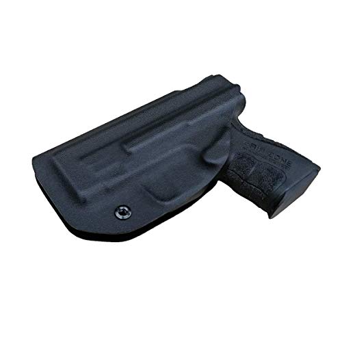 IWB Kydex Holster Custom Fits: Springfield XD MOD .2 3" Sub-Compact 9MM / .40 S&W Pistol - Inside Waistband - Adj. Cant Retention - Cover Mag-Button - No Wear - No Jitter