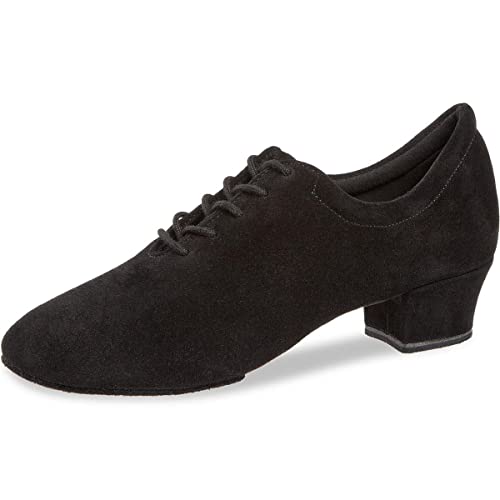 Chaussures d'entraînement Diamant en cuir velours noir pour éviter la fatigue