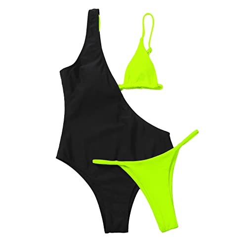 Maillot de bain tournesol avec culotte taille haute pour affiner la silhouette sans inconfort