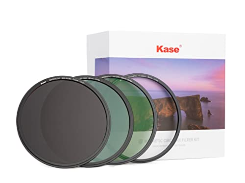 Filtres photo magnétiques 82mm Kase pour paysages et voyages