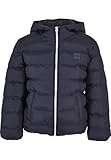 Pratico per vento e tempo URBAN CLASSICS Giacca Bambino Invernale, Piumino con Cappuccio Impermeabile, Giacca Trapuntata, Disponibile in Diversi Colori e Taglie da 110/116 - 158/168