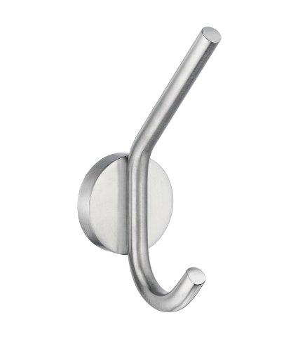 Smedbo HOME Bademantelhaken Messing mattverchromt Cover