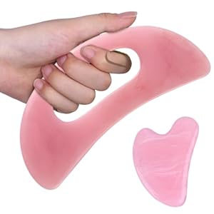 2 Pcs Lymphatic Drainage Massager, Body Gua Sha, Relaxing Massage Tool, Easy to Grip, for Back, Legs, Abdomen, Thighs, Shoulders