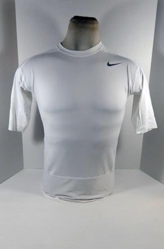 Mens TCU Horned Frogs Team Issued Pro Combat HYPERCOOL White/Shirt Nike XL - College Game Used