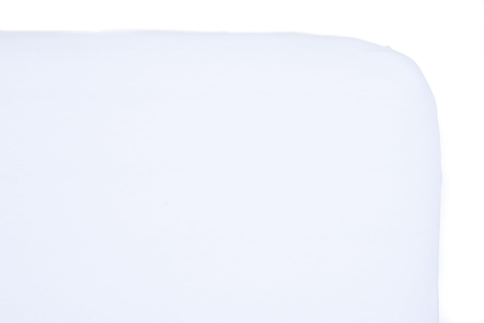FITTED SHEET COTBED 100% COTTON MOSES BASKET CRIB COT/COT BED BABY FOR LITTLE ONES (White, 140 x 70cm (Cot Bed))