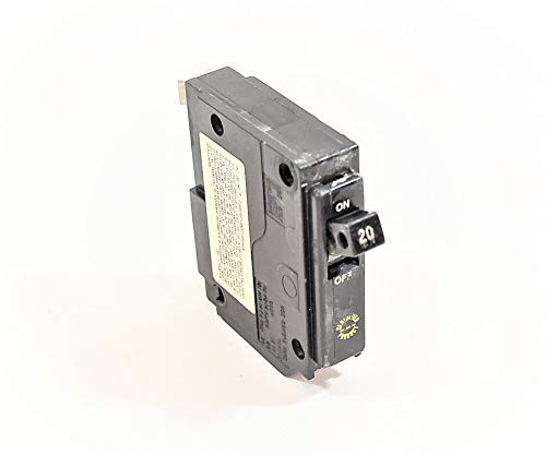 Cutler Hammer CHQ120 Circuit Breaker 1/pkg 20A 120V 1P 10KAIC