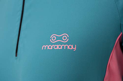 Camisa De Ciclismo Feminina Márcio May Light Vidrotil/Rosa