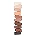 KIKO MILANO - Smart Makeup Eyeshadow Palette 02 Warm: 10 Shades & 3 Finishes - Matte, Satin - Eye Shadow with Mirror & 2-Sided Applicator - Made in Italy