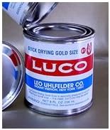 Luco Gold Size - Slow Drying Gold Size 16 oz can (473 mL)
