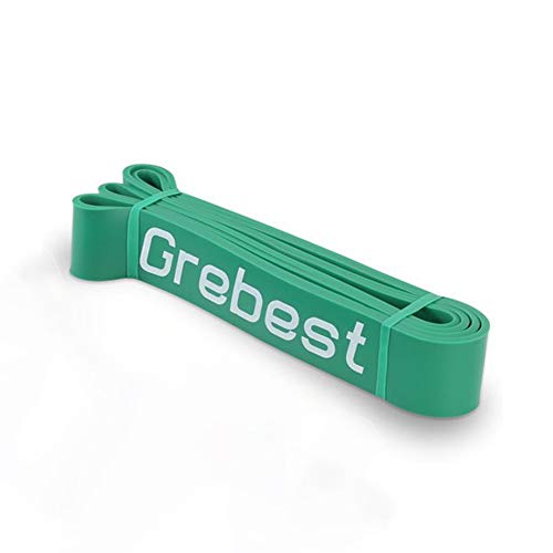 Grebest Heavy Duty Resistance Band, Pull UP Assist Bands Workout Resistance Bands for Body Stretching Powerlifting Mobility SINGLE BAND or SET