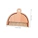 VOSAREA Small Brush and Dustpan Desktop Broom Kit Keyboard Cleaning Tool Detail Brush for Office
