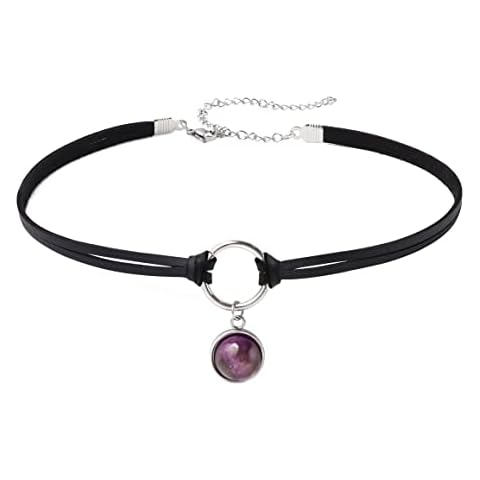 Sacina Gothic O Ring Choker Necklace Cover
