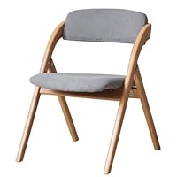 Amazon｜モダンな折りたたみ椅子、木製の積み重ね可能なダイニング