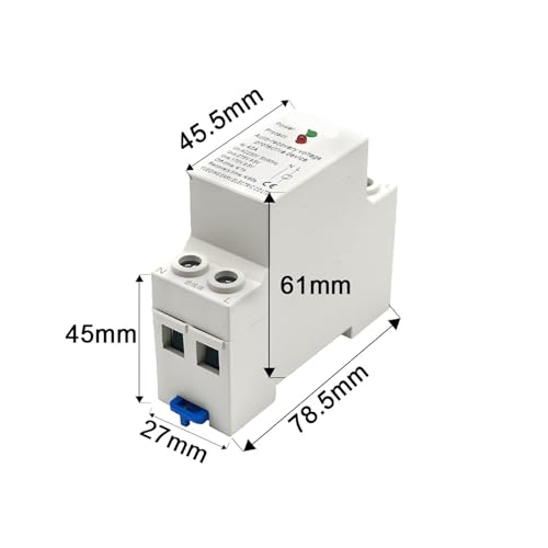 Relais de protection 63A haute précision contre surtensions 230V - 2