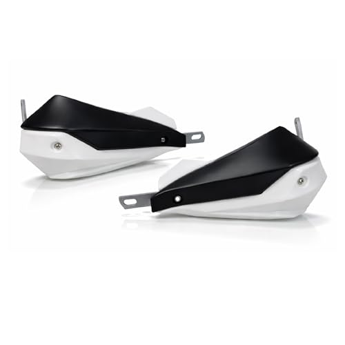 Image of Universal Motorcycle Hand Guard Wind Protector | Durable ABS Handguards for All Bikes Model (Black /White)